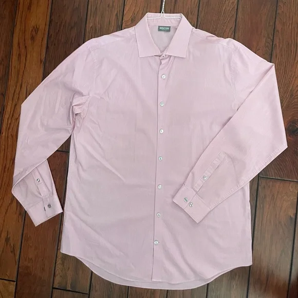 kenneth cole dress shirts slim fit Kenneth Cole Men's Dress Shirt Slim Fit Stretch Collar Non Iron Solid main image 0